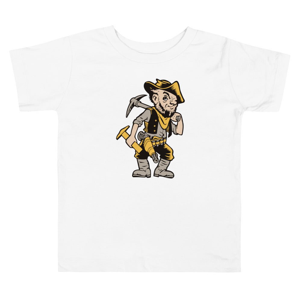 Vintage Missouri S&T (Mines) Toddler T Shirt - 1940s Missouri Miner Art Toddler Staple Tee - Rivalry Week