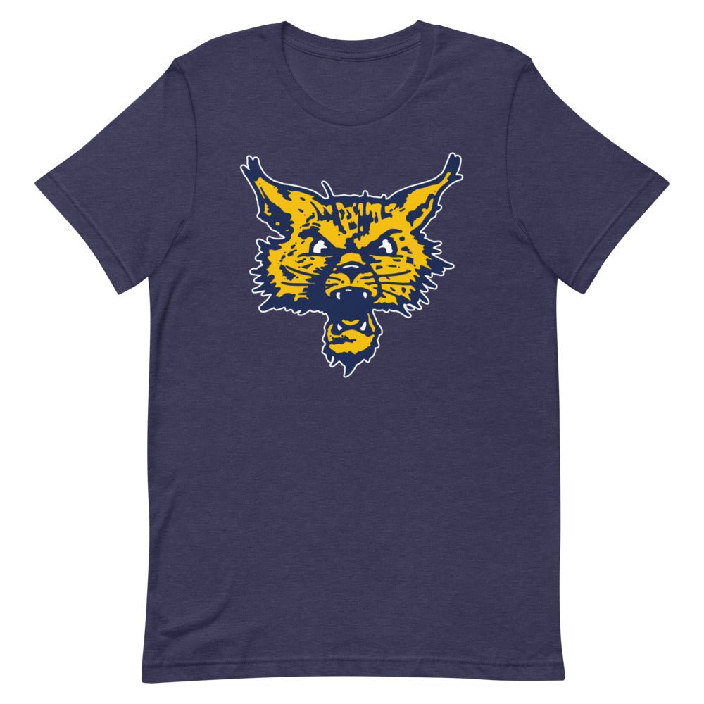 Vintage Montana State Shirt - 1950s Wild Cat Art Shirt - Rivalry Week