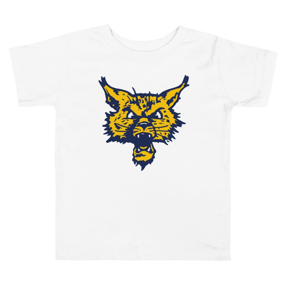 Vintage Montana State Toddler T Shirt - 1950s Wild Cat Art Toddler Staple Tee - Rivalry Week