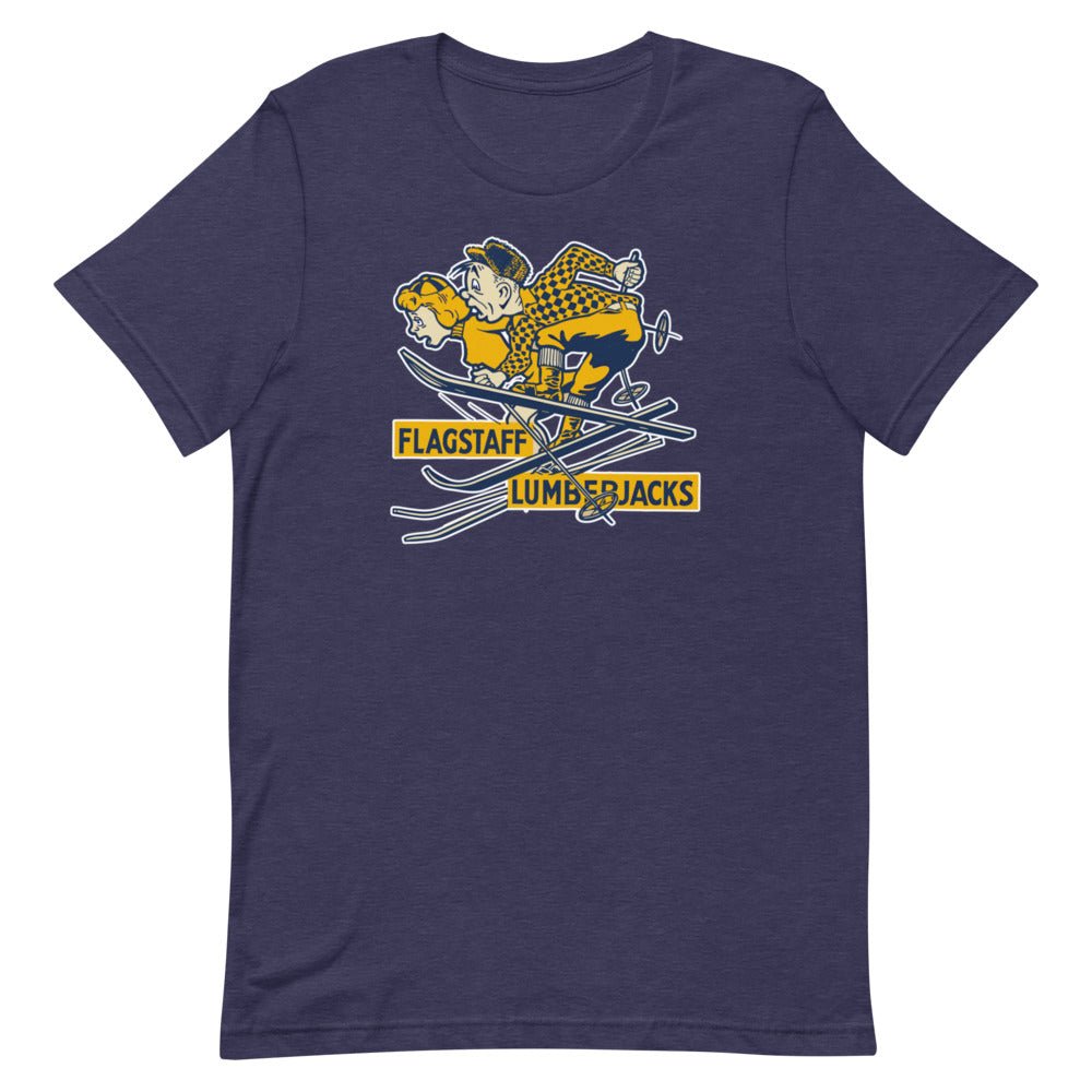 Vintage Northern Arizona Shirt - 1950s Flagstaff Lumberjacks Art Shirt - Rivalry Week