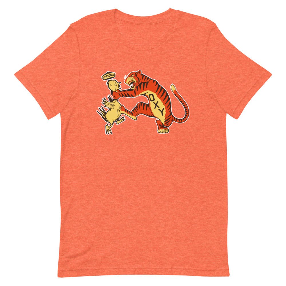 Vintage Occidental College Rivalry Shirt - 1930s Tigers vs. Pomona Art Shirt - rivalryweek