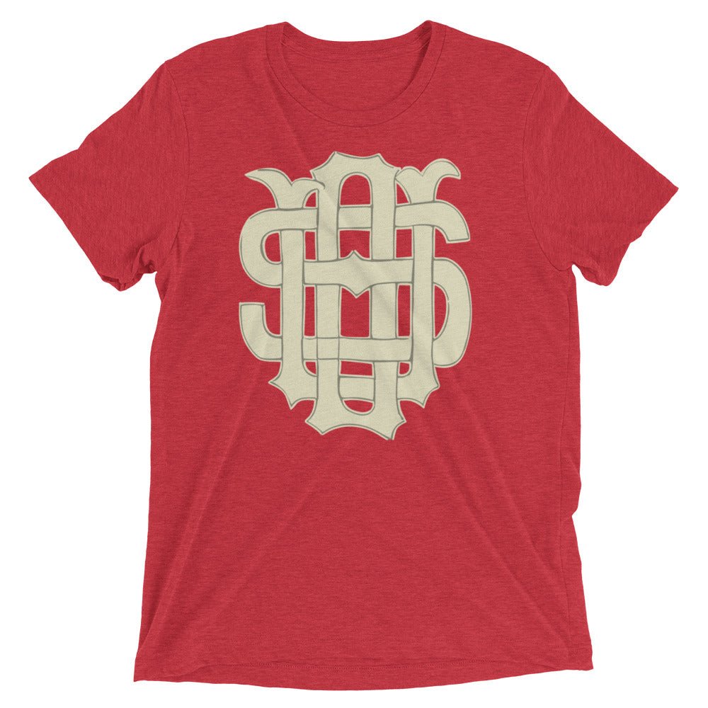 Vintage Ohio State Tri-Blend - 1920's OSU Monogram Art Tri-Blend - Rivalry Week