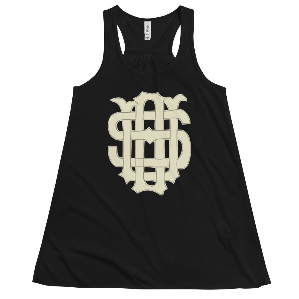 Vintage Ohio State Women's Flowy Tank Top - 1920's OSU Monogram Art W Tank Top - Rivalry Week