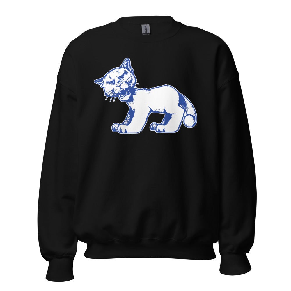 Vintage Penn State Mascot Crew Neck Sweatshirt - 1950s All Fours Nittany Lion Art Sweatshirt - rivalryweek