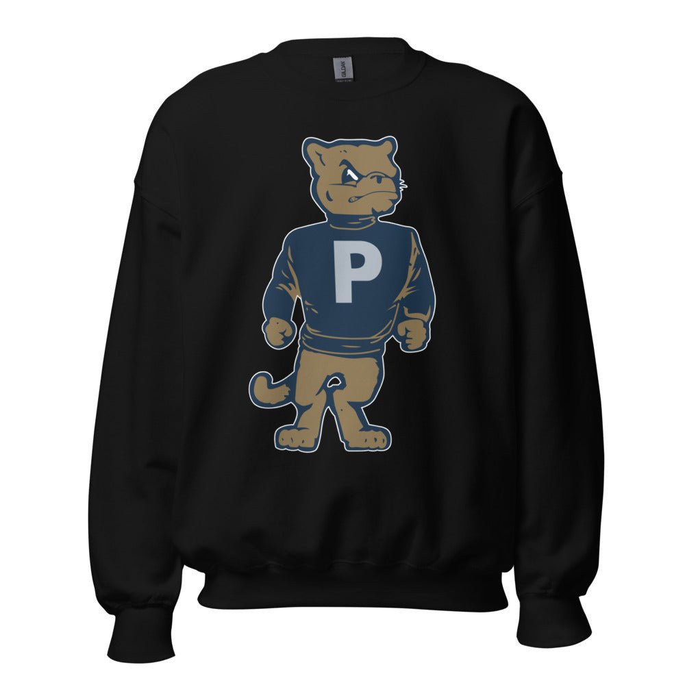 Vintage Penn State Mascot Crew Neck Sweatshirt - 1950s Varsity Lion Art Sweatshirt - rivalryweek