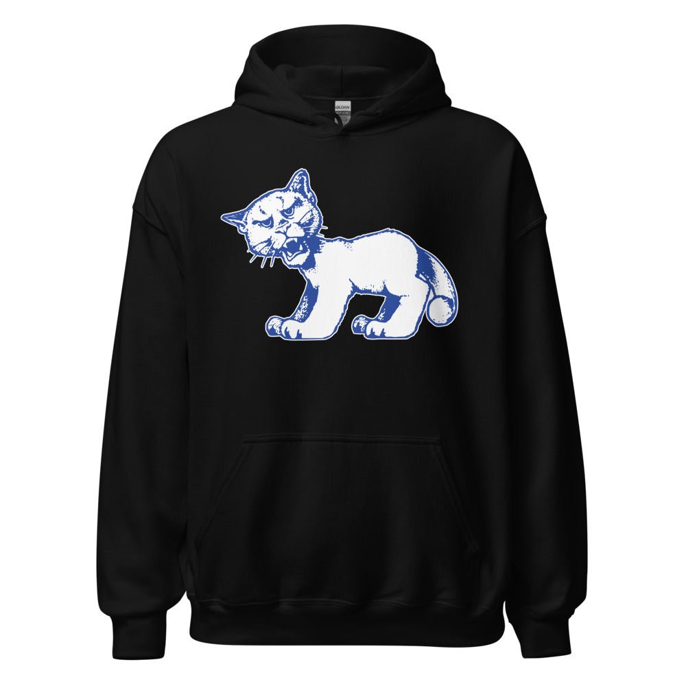 Vintage Penn State Mascot Hoodie - 1950s All Fours Nittany Lion Art Hoodie - rivalryweek