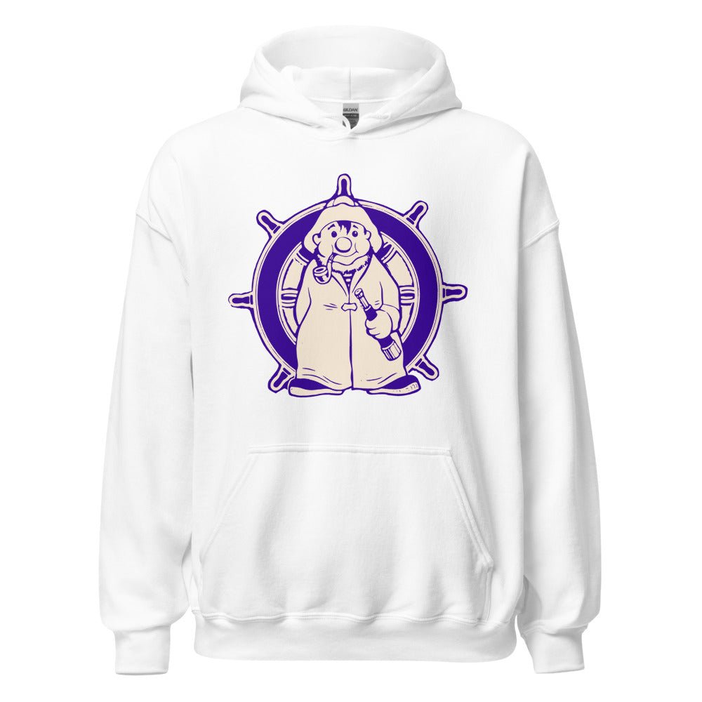 Vintage Portland Pilots Hoodie - 1940s Wet Wally Art Hoodie - Rivalry Week