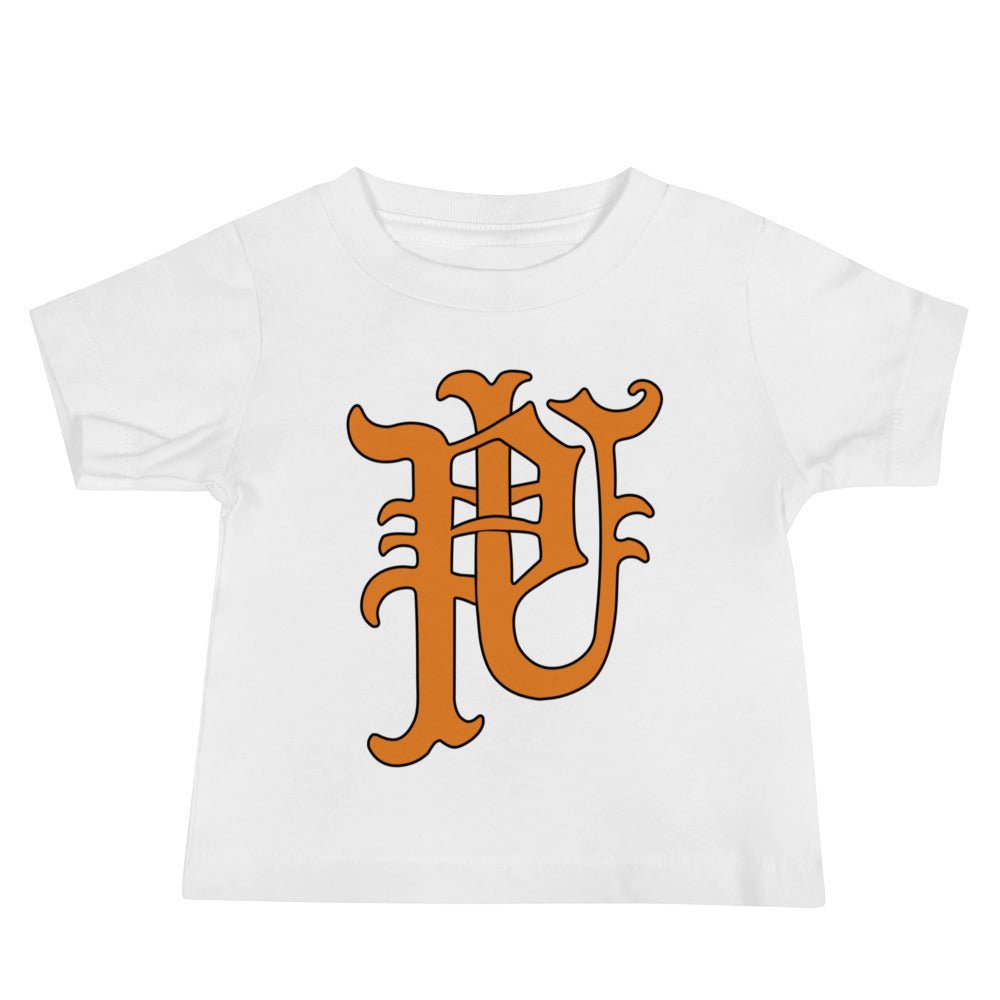 Vintage Princeton Baby T Shirt - 1930s PU Monogram Art Baby Staple Tee - Rivalry Week