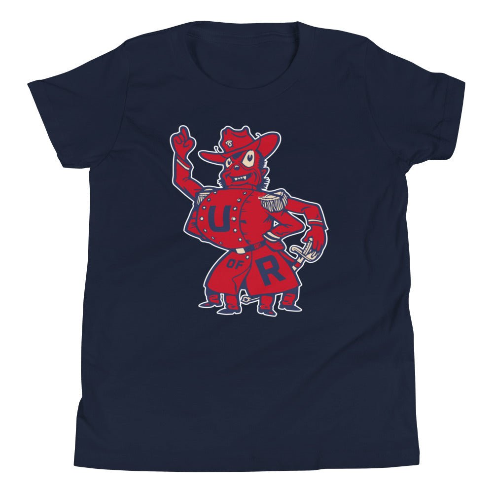 Vintage Richmond Spiders Kids Youth Shirt - 1950s Captain Spider Art Youth Staple Tee - Rivalry Week