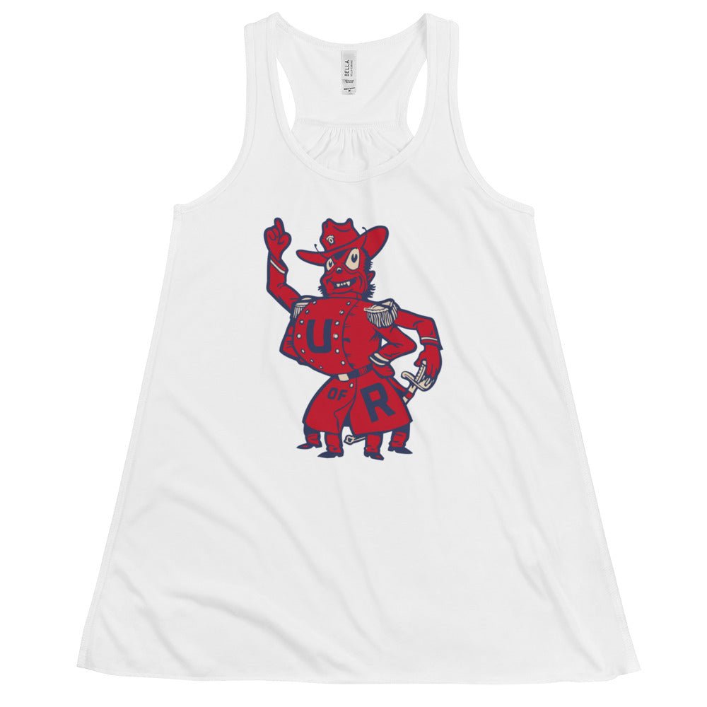 Vintage Richmond Spiders Women's Flowy Tank Top - 1950s Captain Spider Art W Tank Top - Rivalry Week