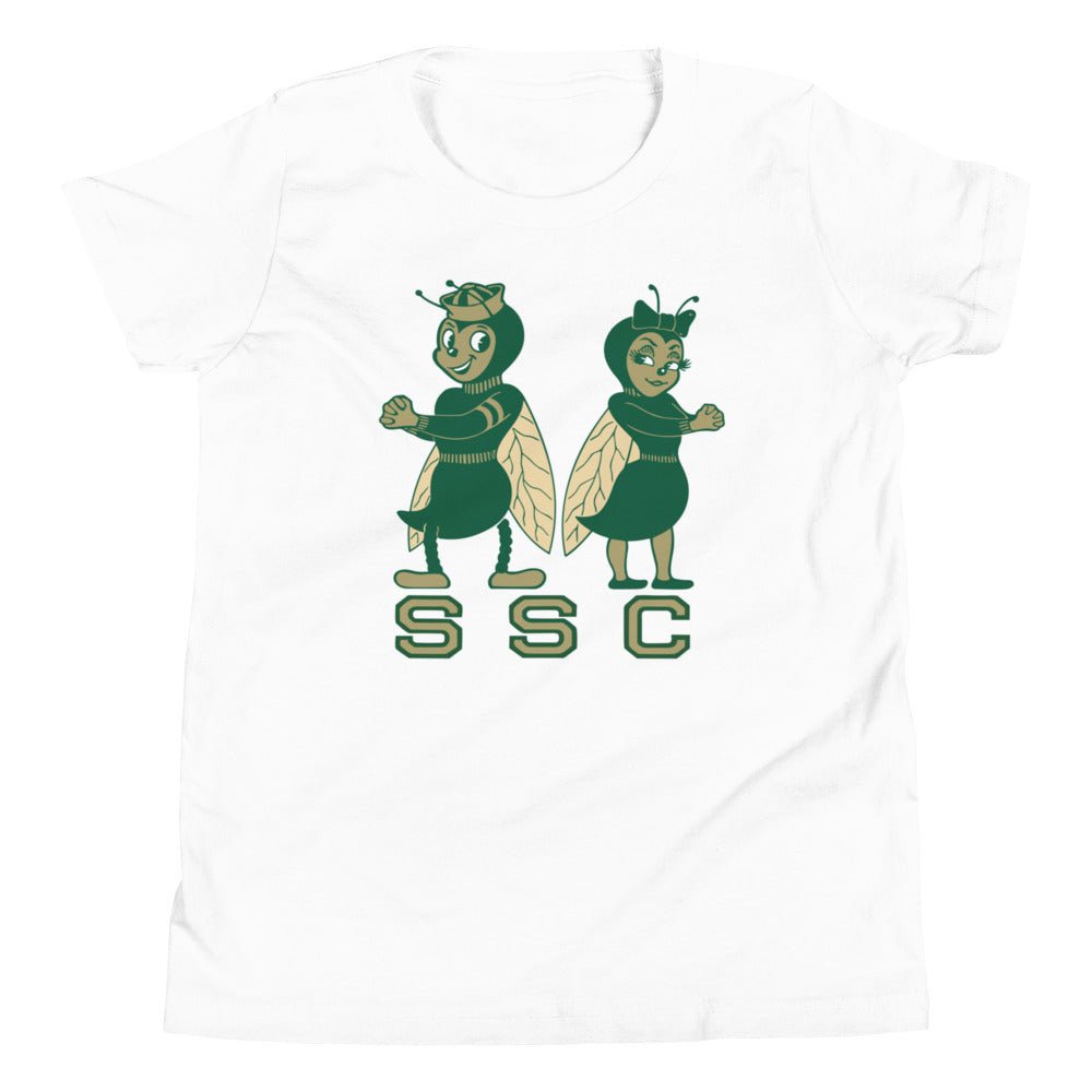 Vintage Sacramento State Kids Youth Shirt - 1950s Hornets in Love Art Youth Staple Tee - Rivalry Week