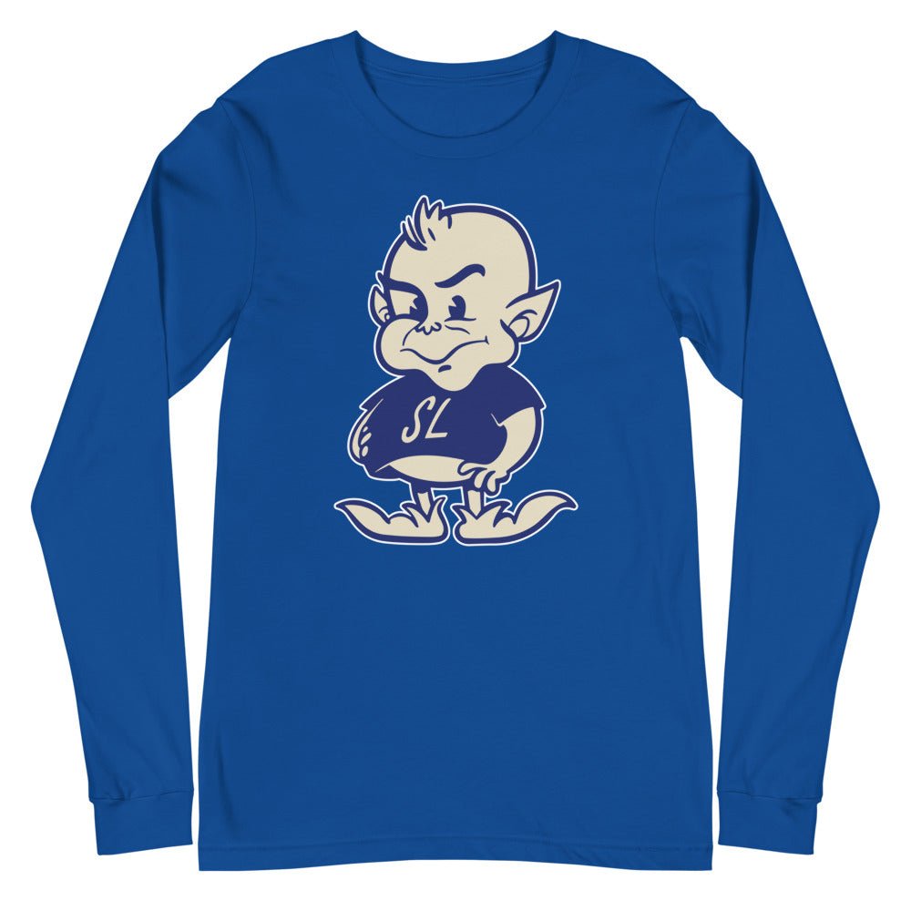 Vintage Saint Louis Long Sleeve Shirt - 1950s Lil' Billekin Art Long Sleeve Shirt - Rivalry Week