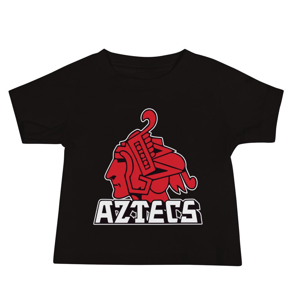 Vintage SDSU Baby T Shirt - 1940s Aztecs Mascot Art Baby Staple Tee - rivalryweek