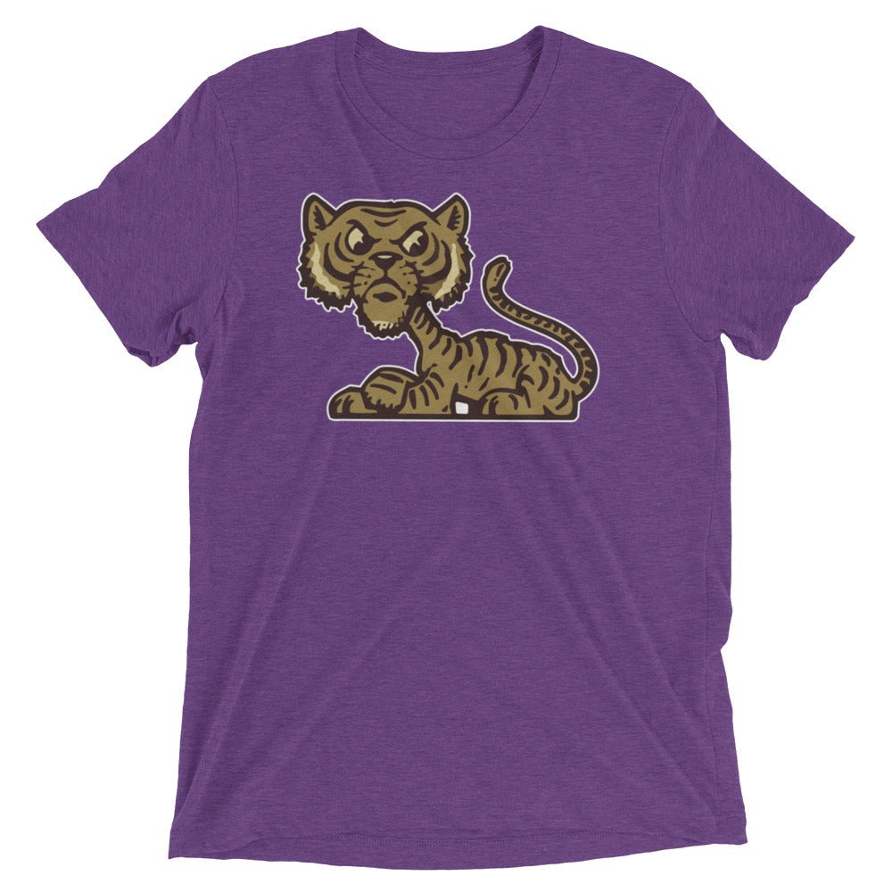 Vintage Sewanee - 1930s Sitting Tiger Art Tri-Blend - rivalryweek