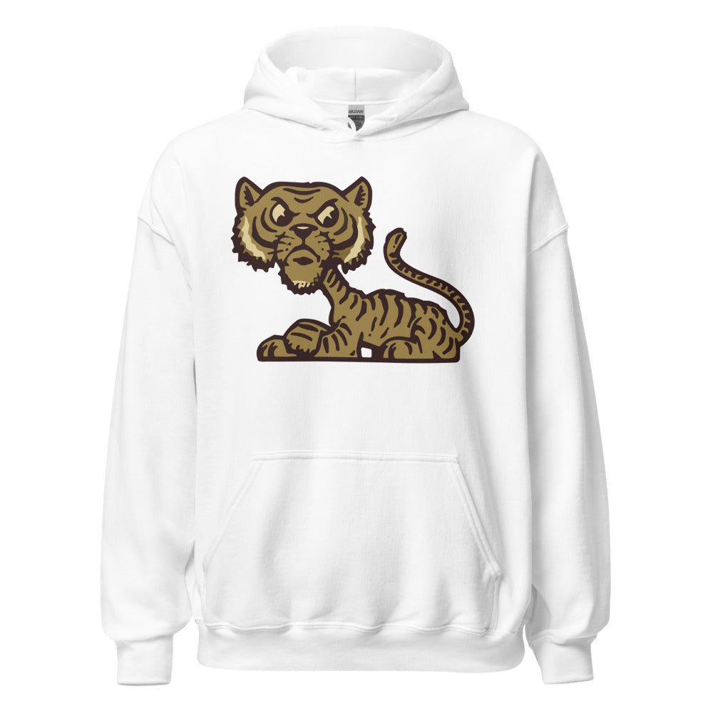 Vintage Sewanee Hoodie - 1930s Sitting Tiger Art Hoodie - rivalryweek