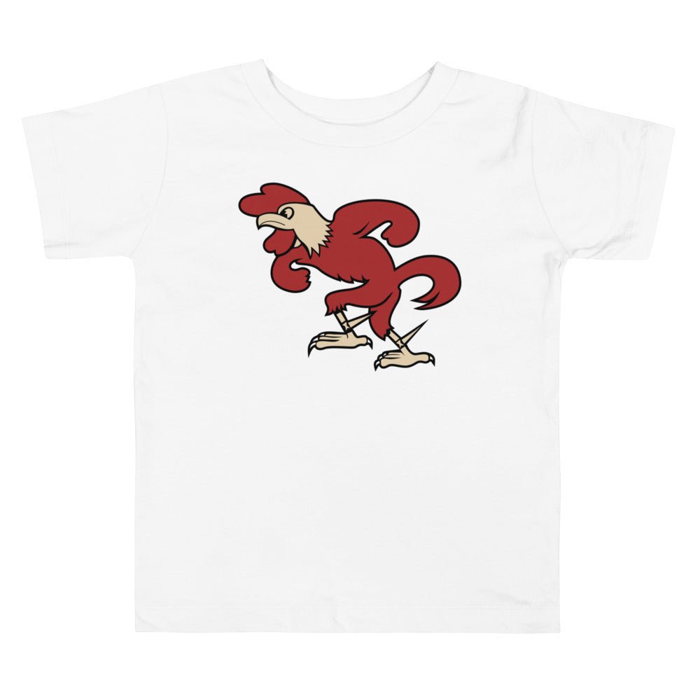 Vintage South Carolina Mascot Toddler T Shirt - 1950s Puffed up Gamecock Art Toddler Staple Tee - rivalryweek