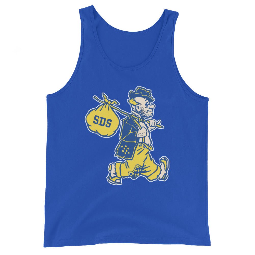 Vintage South Dakota State Men's Tank Top - 1940s Weary Willie Art Mens Tank Top - Rivalry Week