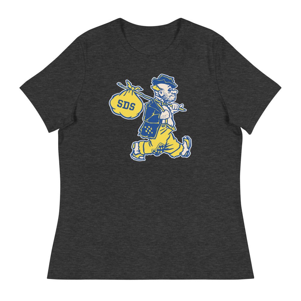 Vintage South Dakota State Women's Relaxed Shirt - 1940s Weary Willie Art W Relaxed T Shirt - Rivalry Week