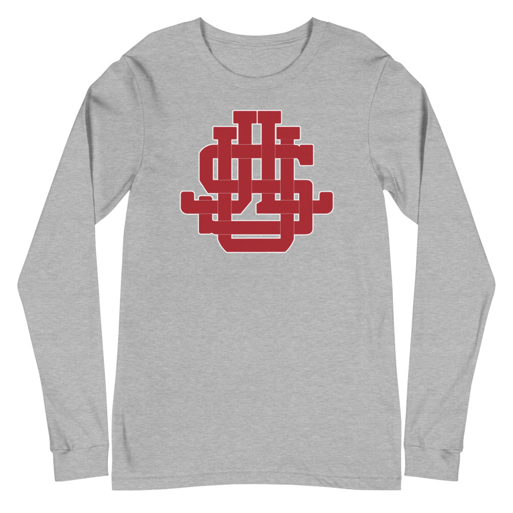 Vintage Stanford Long Sleeve Shirt - early 1900s Rare LSJU Monogram Art Long Sleeve Shirt - Rivalry Week