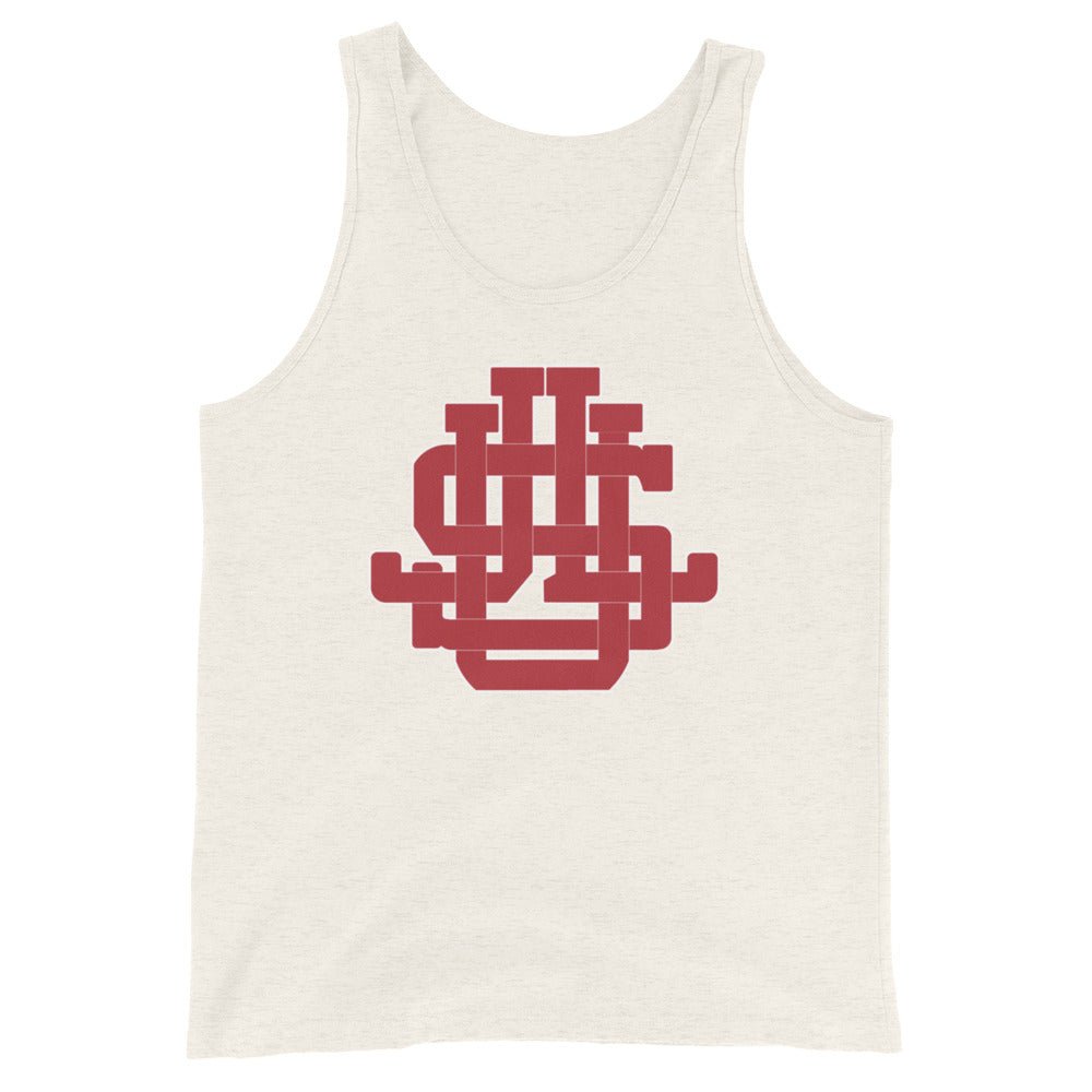 Vintage Stanford Men's Tank Top - early 1900s Rare LSJU Monogram Art Mens Tank Top - Rivalry Week