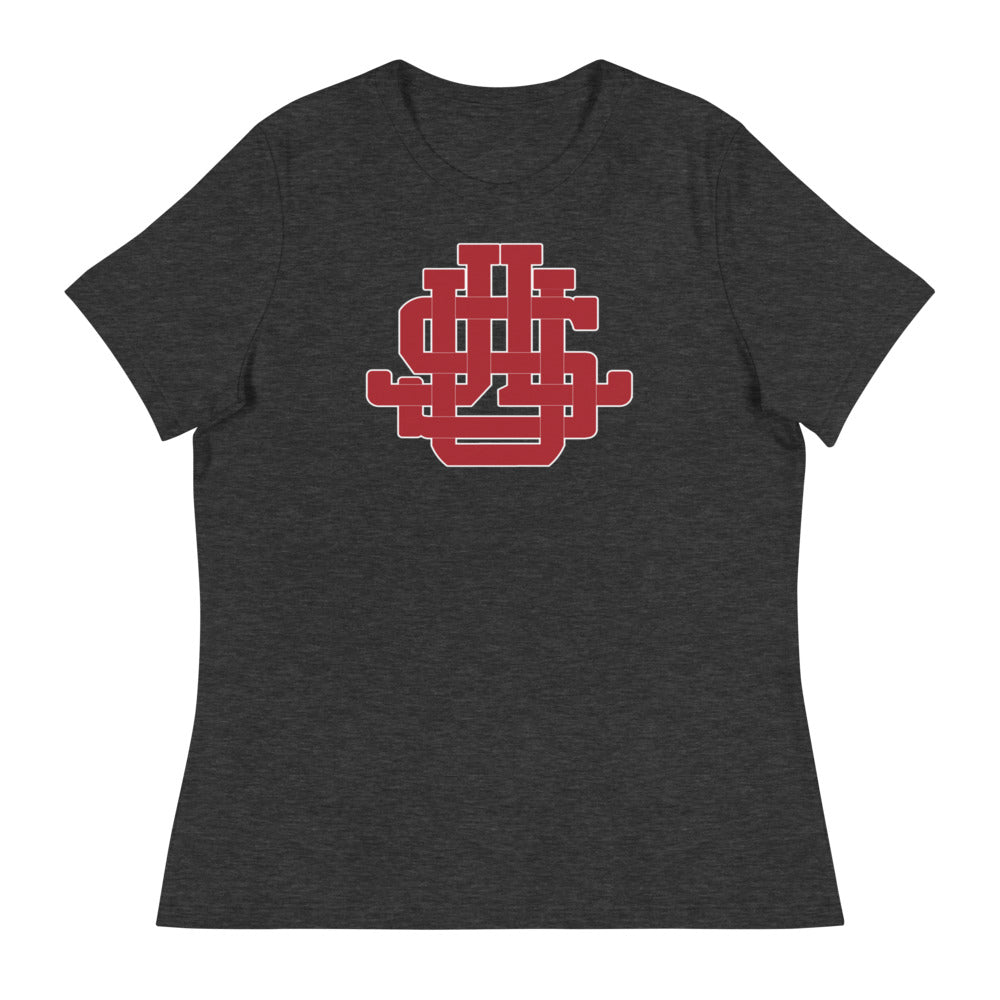 Vintage Stanford Women's Relaxed Shirt - early 1900s Rare LSJU Monogram Art W Relaxed T Shirt - Rivalry Week