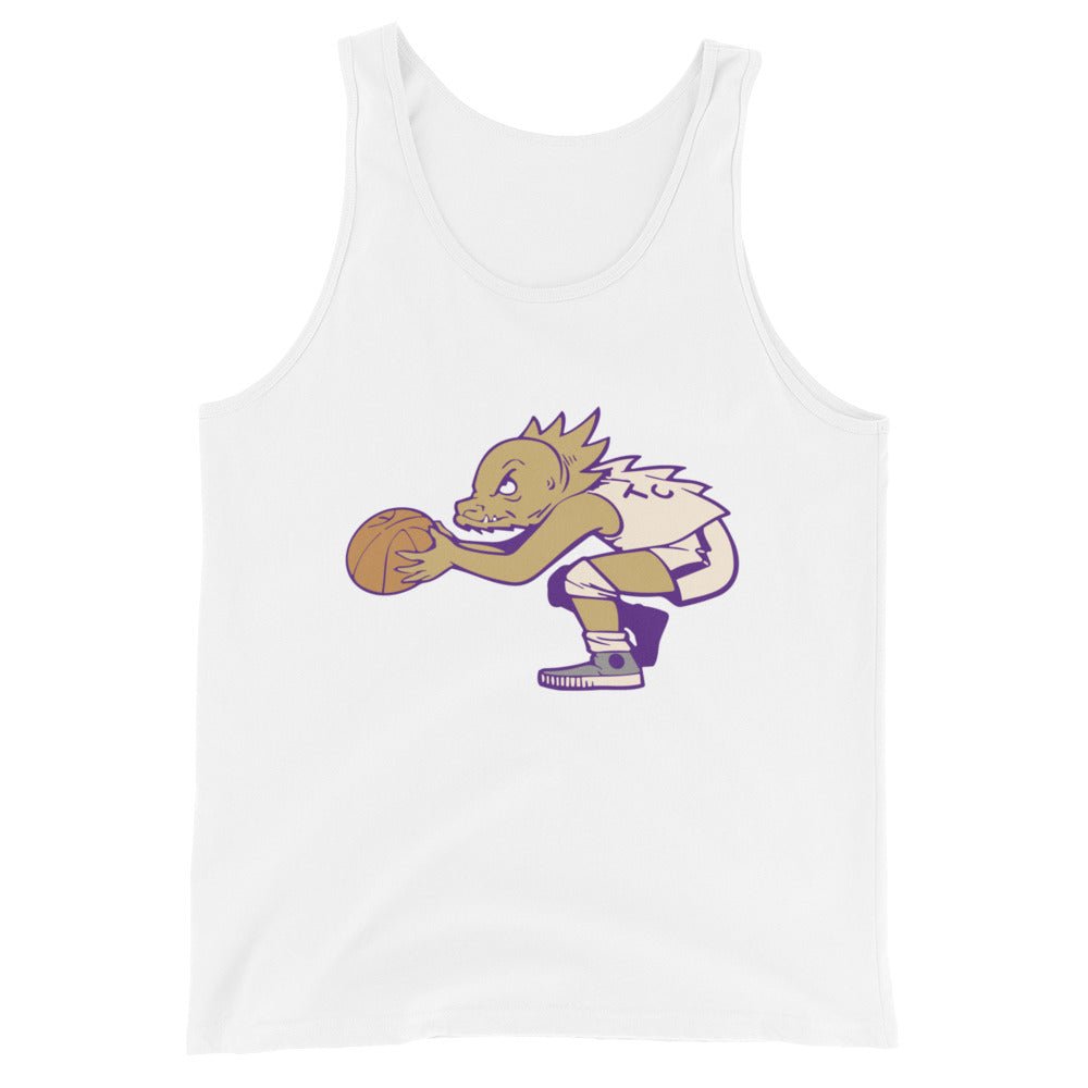 Vintage TCU Basketball Men's Tank Top - 1950s Ball Frog Art Mens Tank Top - Rivalry Week