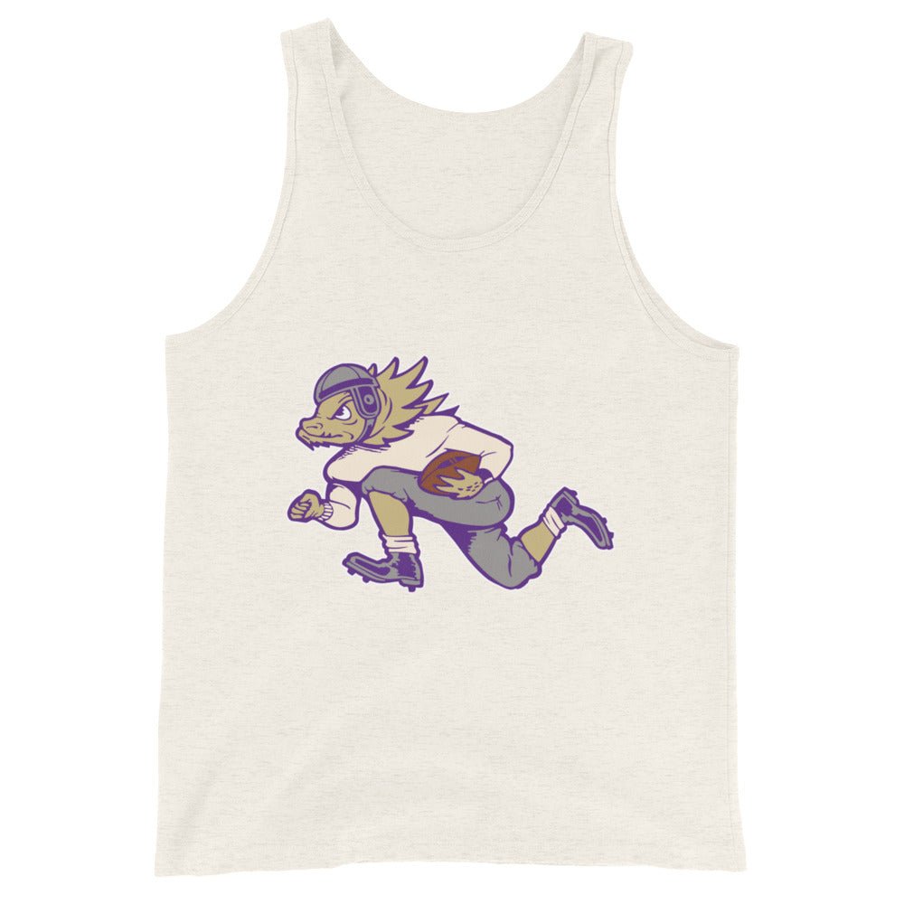 Vintage TCU Football Men's Tank Top - 1950s Horned Frog Football Art Mens Tank Top - Rivalry Week