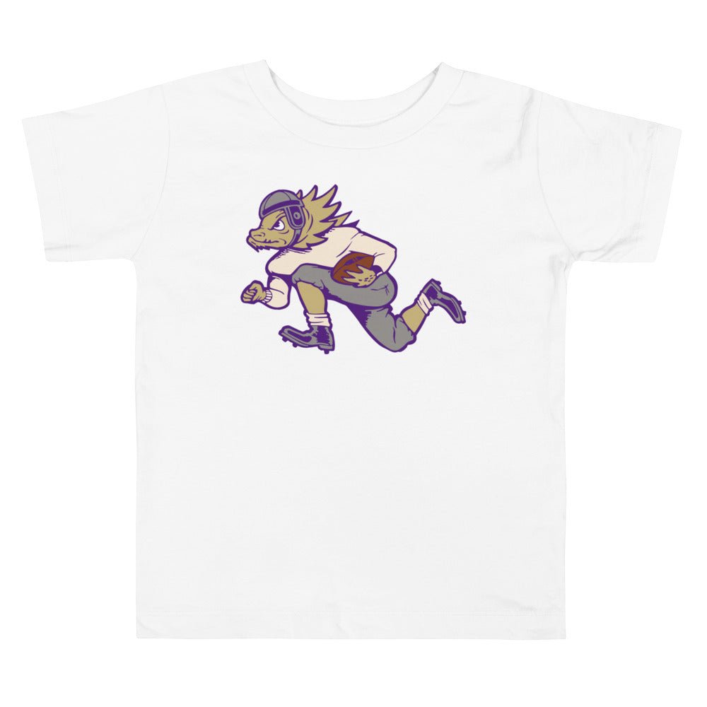 Vintage TCU Football Toddler T Shirt - 1950s Horned Frog Football Art Toddler Staple Tee - Rivalry Week