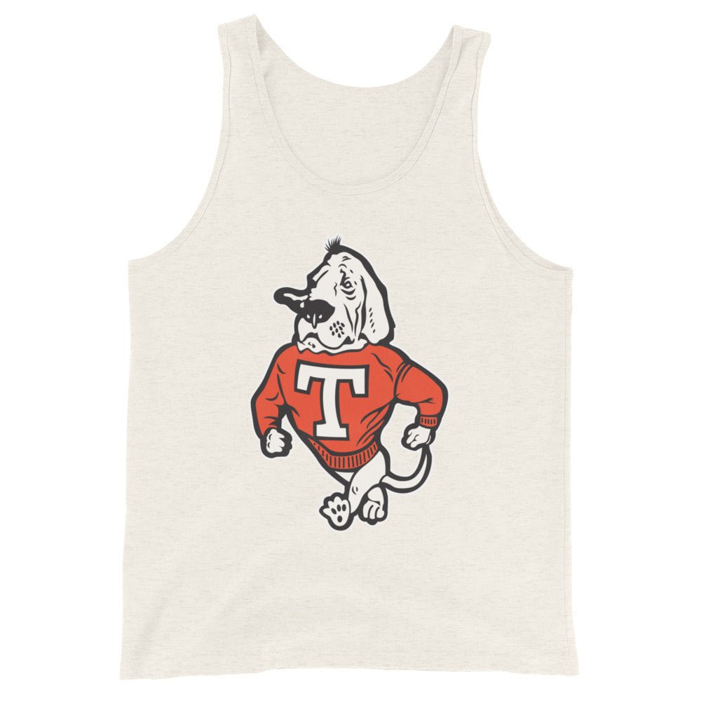 Vintage Tennessee Vols Men's Tank Top - 1950s Struttin' Smokey Mascot Art Mens Tank Top - rivalryweek