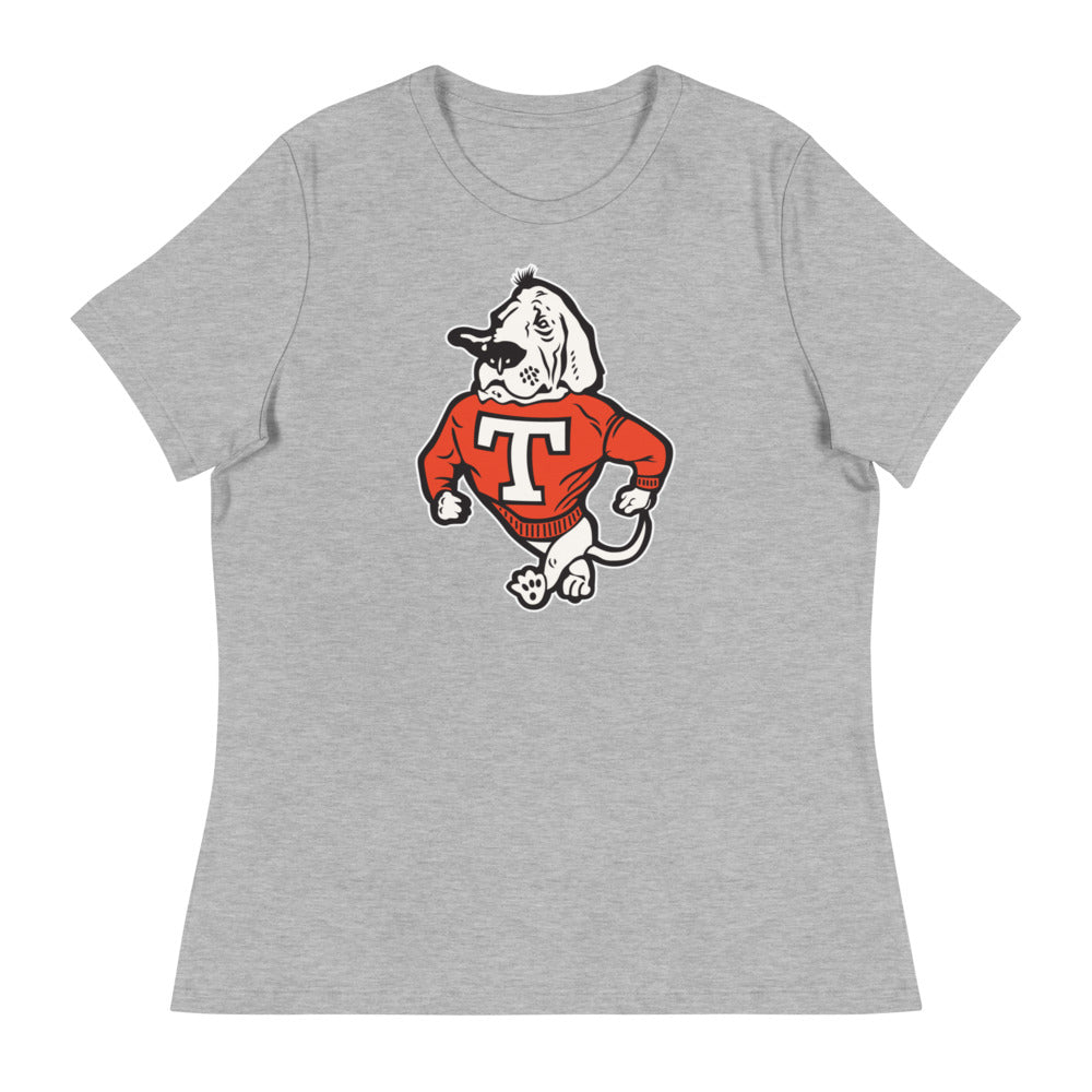 Vintage Tennessee Vols Women's Relaxed Shirt - 1950s Struttin' Smokey Mascot Art W Relaxed T Shirt - rivalryweek