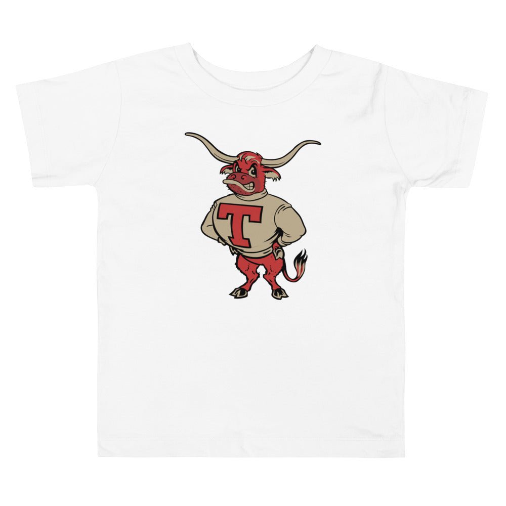 Vintage Texas Longhorns Toddler T Shirt - 1950s Struttin' Bevo Mascot Art Toddler Staple Tee - rivalryweek