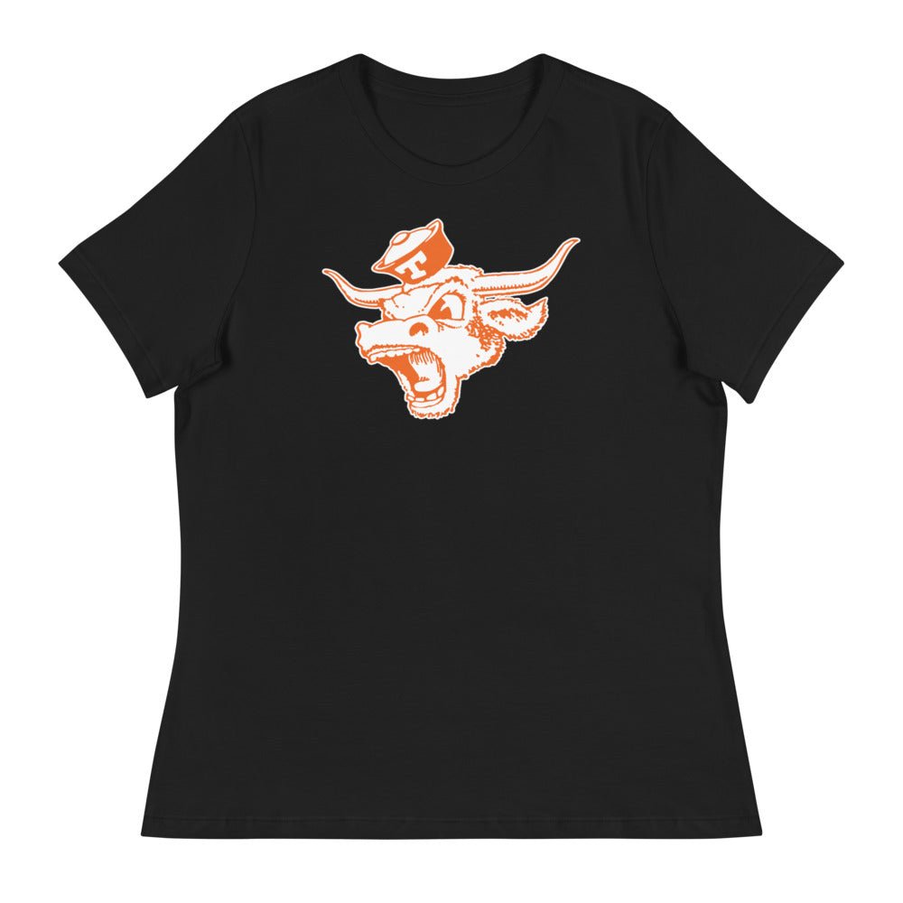 Vintage Texas Longhorns Women's Relaxed Shirt - 1940s Sailor Longhorn Art W Relaxed T Shirt - rivalryweek