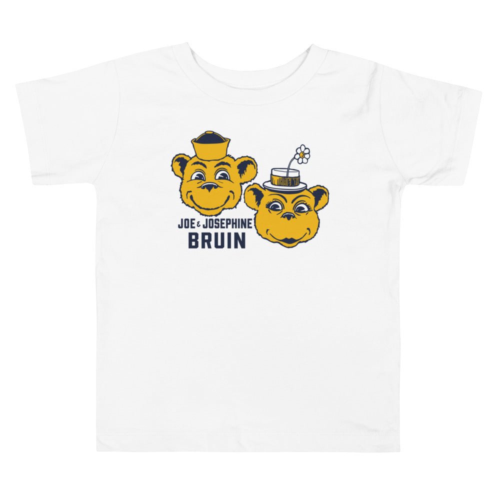 Vintage UCLA Couple Toddler T Shirt - 1950s Bruin Bears in Love Art Toddler Staple Tee - rivalryweek