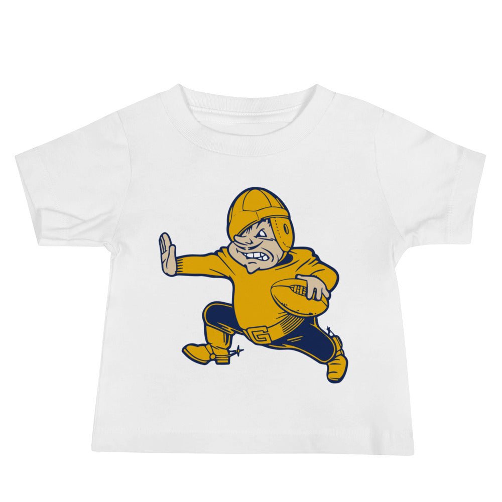 Vintage UCSB Football Baby T Shirt - 1950s Gridiron Gauchos Art Baby Staple Tee - Rivalry Week