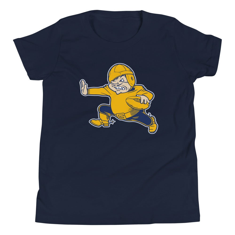 Vintage UCSB Football Kids Youth Shirt - 1950s Gridiron Gauchos Art Youth Staple Tee - Rivalry Week