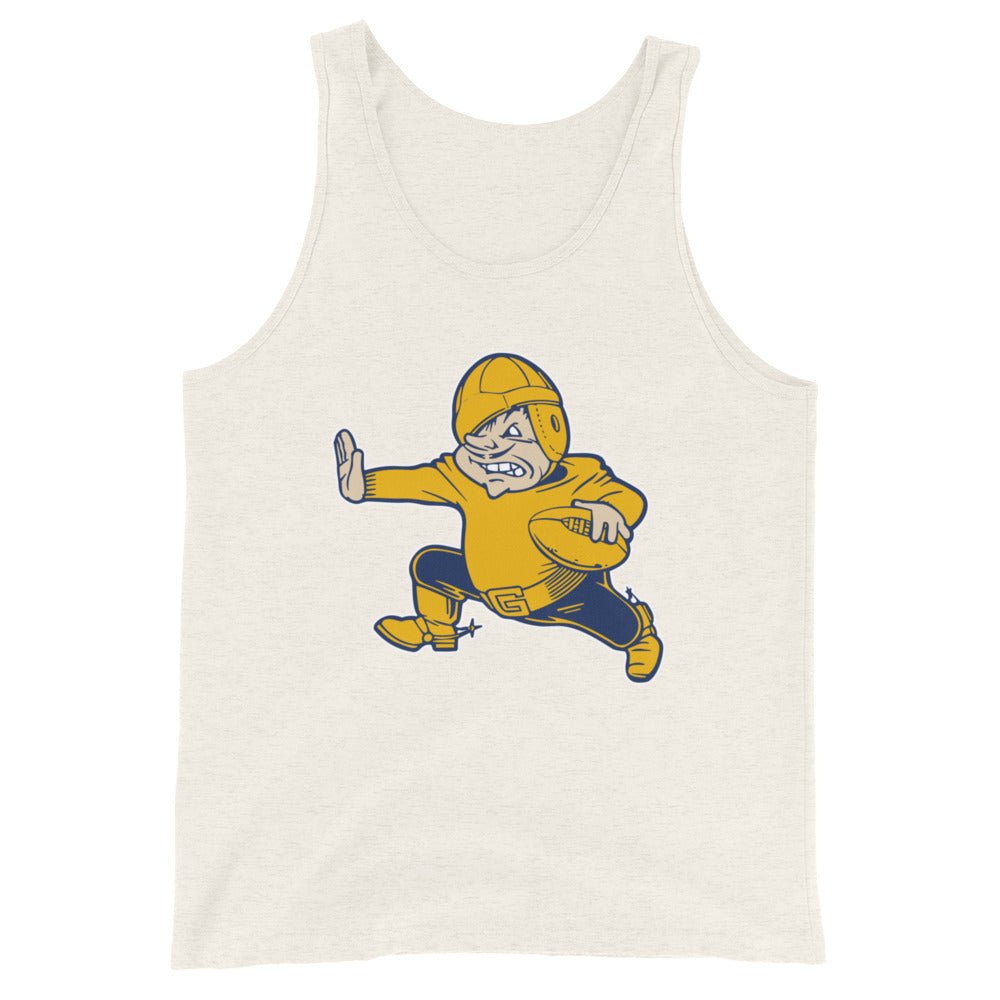 Vintage UCSB Football Men's Tank Top - 1950s Gridiron Gauchos Art Mens Tank Top - Rivalry Week