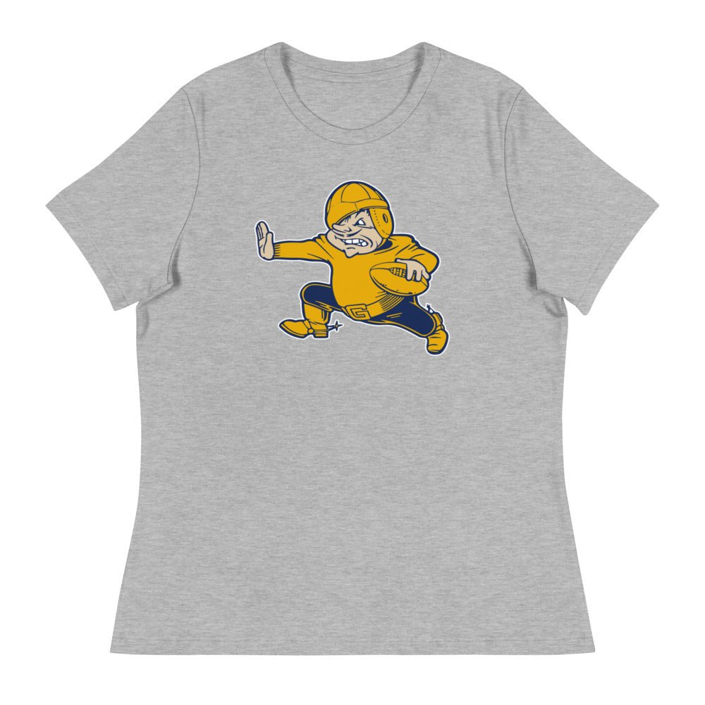 Vintage UCSB Football Women's Relaxed Shirt - 1950s Gridiron Gauchos Art W Relaxed T Shirt - Rivalry Week