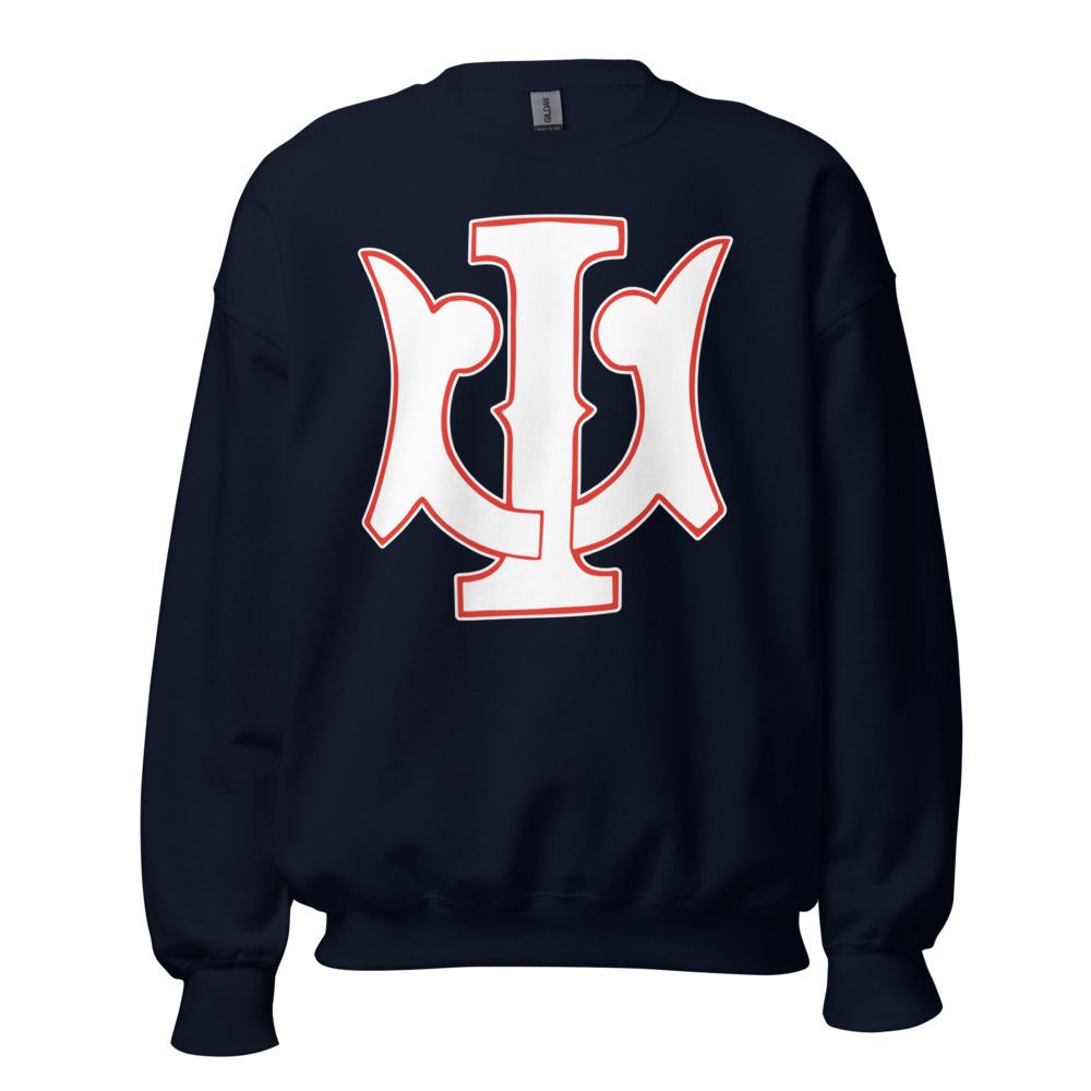 Vintage University of Illinois Crew Neck Sweatshirt - 1800s U of I Illinis Art Sweatshirt - Rivalry Week