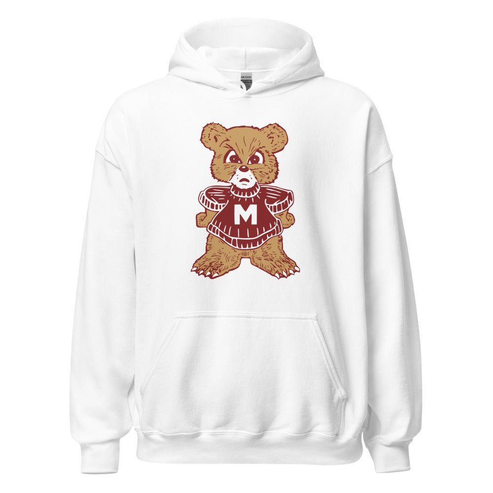 Vintage U. of Montana Hoodie - 1950s Varsity Griz Cub Art Hoodie - Rivalry Week