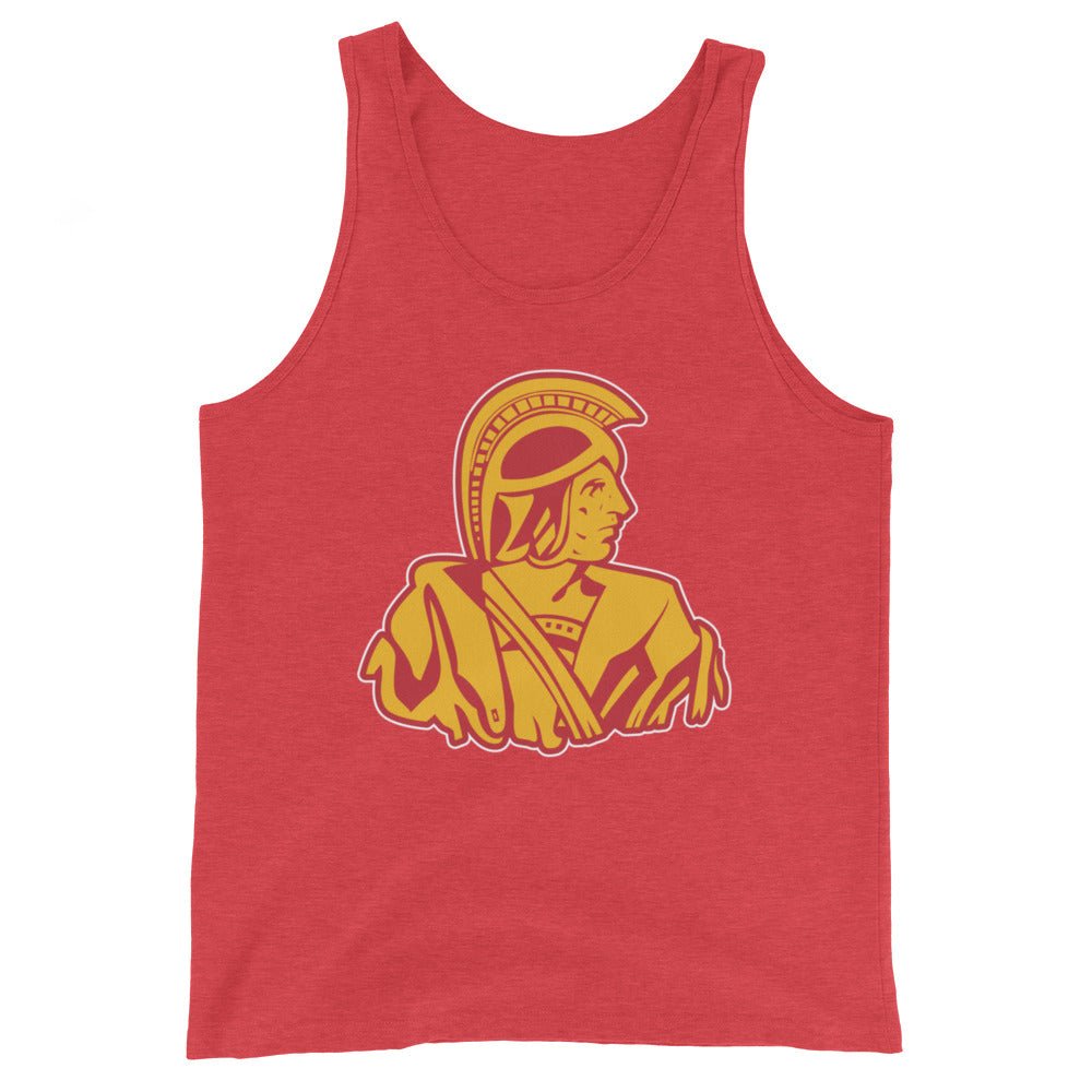 Vintage USC Men's Tank Top - 1940s Spartan Pennant Art Mens Tank Top - rivalryweek