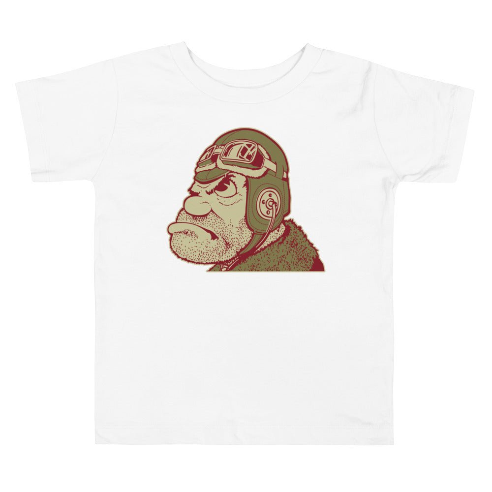 Vintage USC Toddler T Shirt - 1950s Grumpy the Pilot Art Toddler Staple Tee - rivalryweek