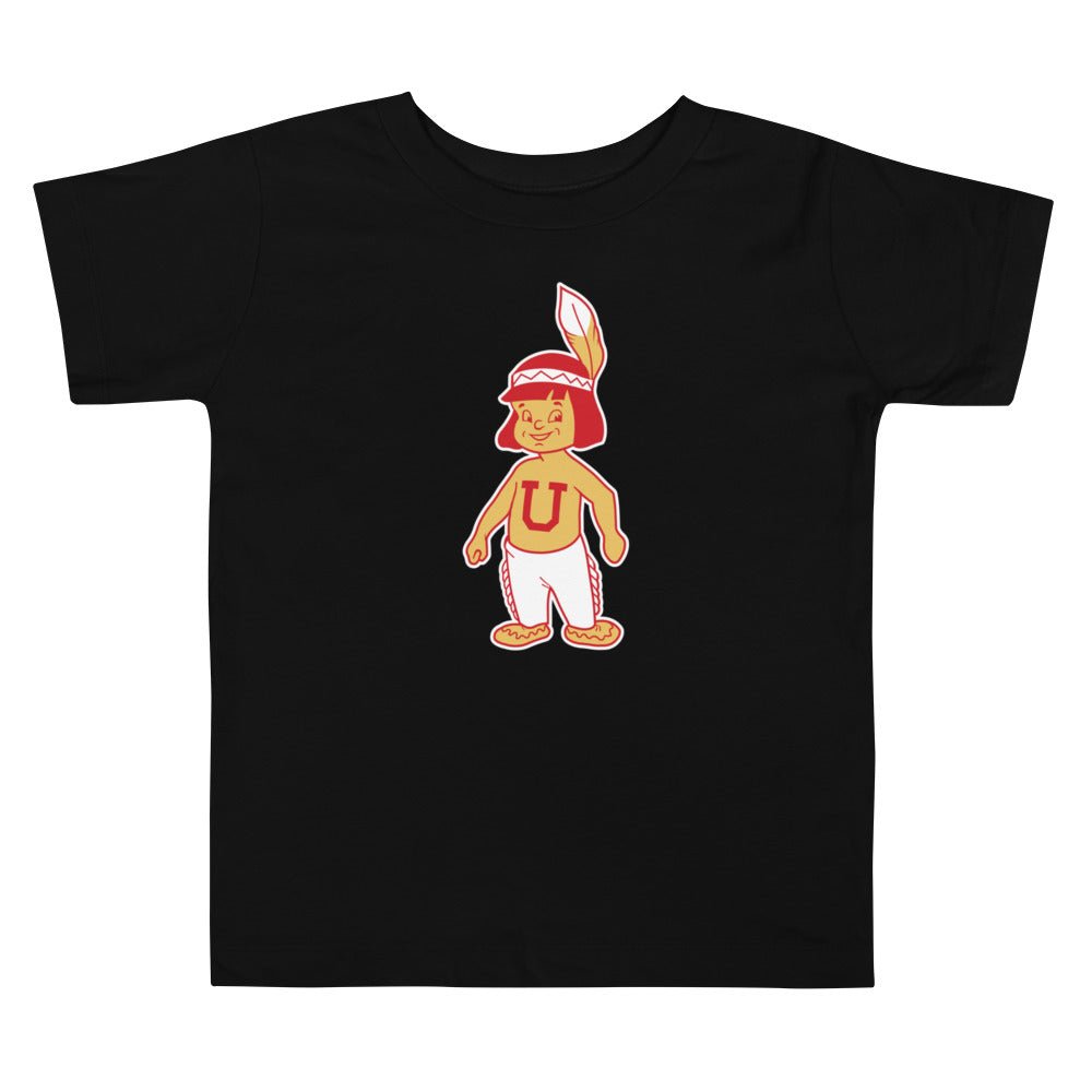 Vintage Utah Toddler T Shirt - 1940s Utah Utes Mascot Art Art Toddler Staple Tee - rivalryweek