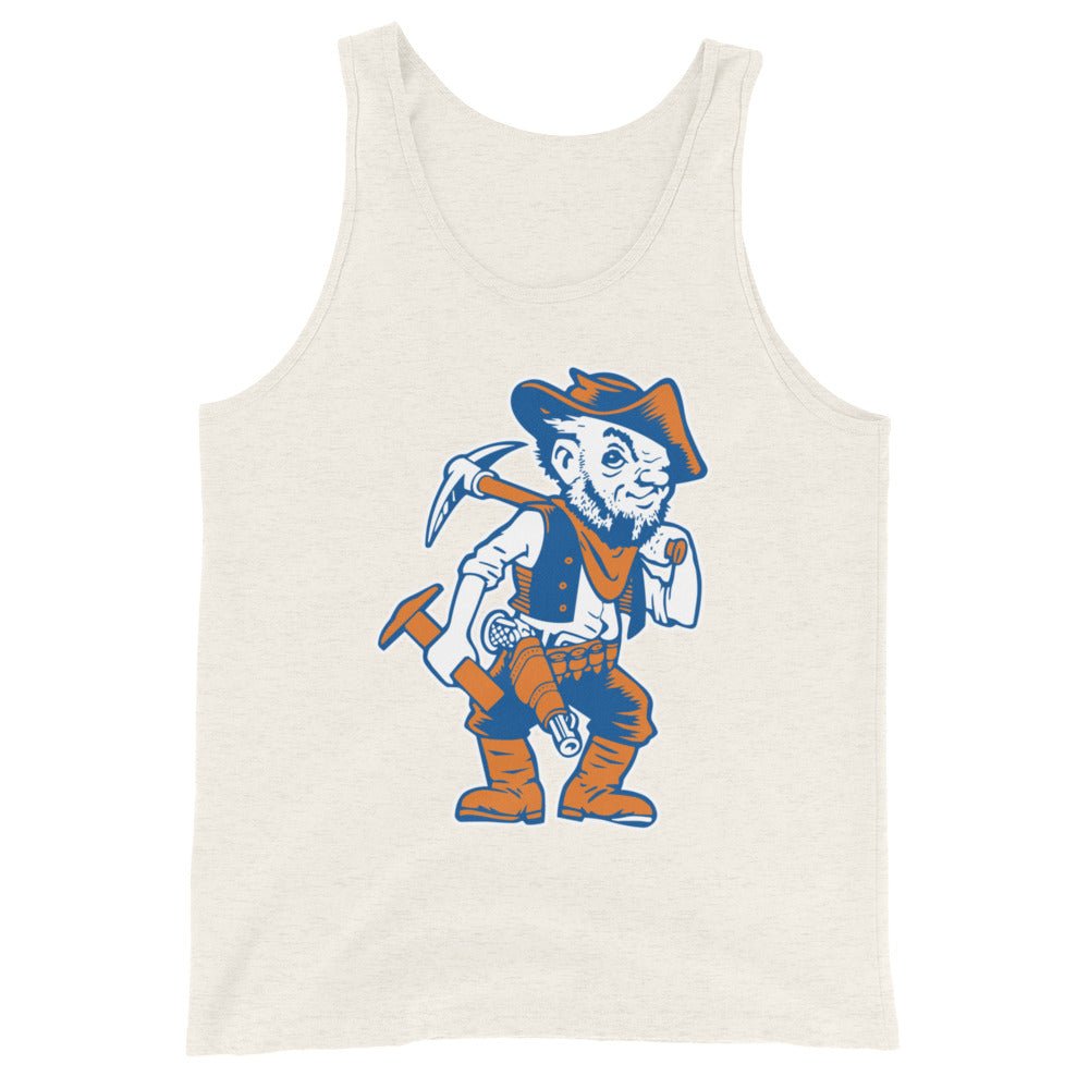 Vintage UTEP Men's Tank Top - 1920s Old Miner Art Mens Tank Top - rivalryweek