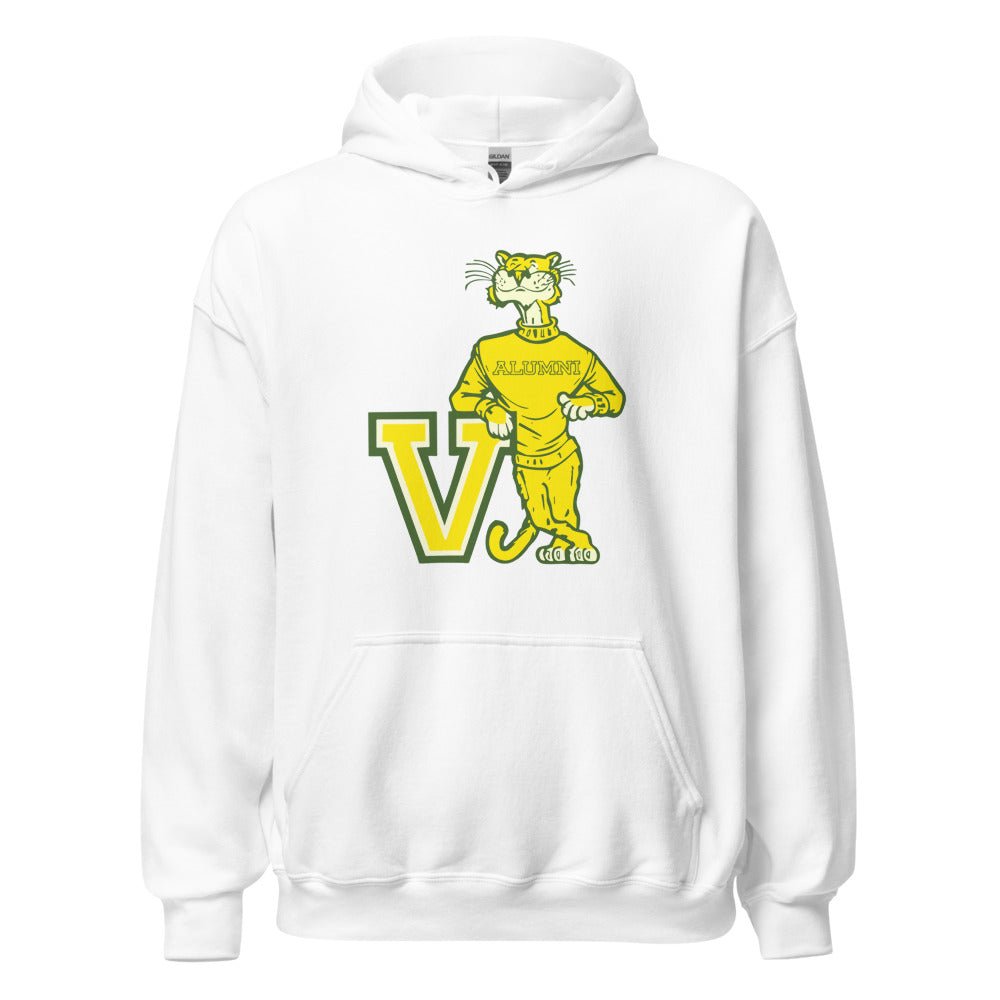 Vintage Vermont Hoodie - 1950s Catamount Alumni Art Hoodie - Rivalry Week