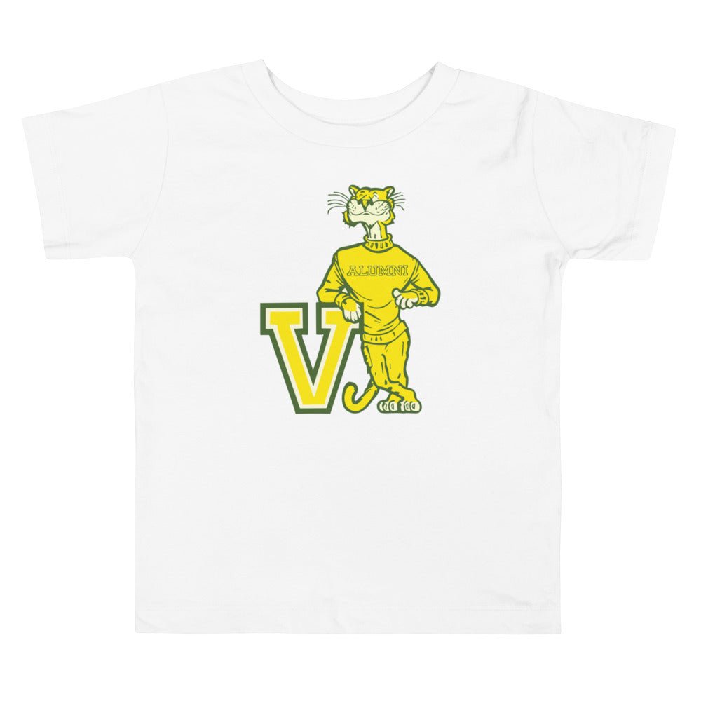 Vintage Vermont Toddler T Shirt - 1950s Catamount Alumni Art Toddler Staple Tee - Rivalry Week