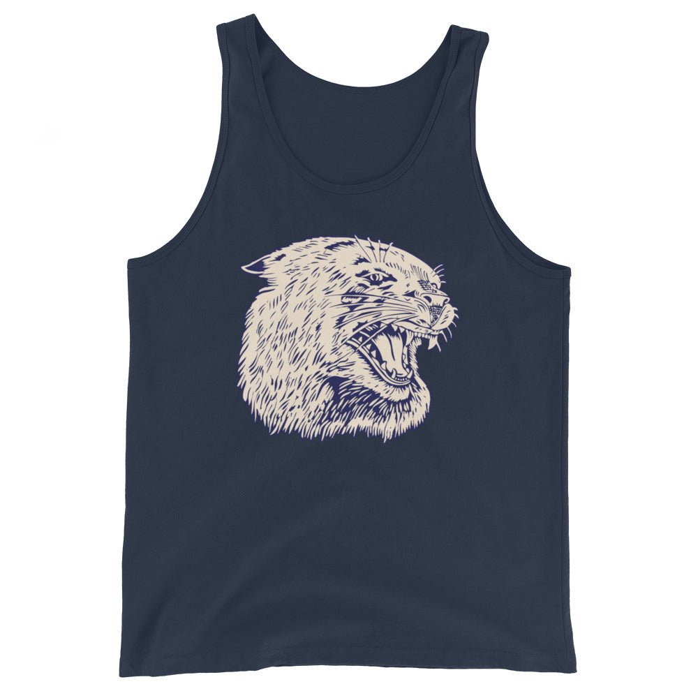 Vintage Villanova Men's Tank Top - 1940s Roaring Wildcat Art Mens Tank Top - Rivalry Week