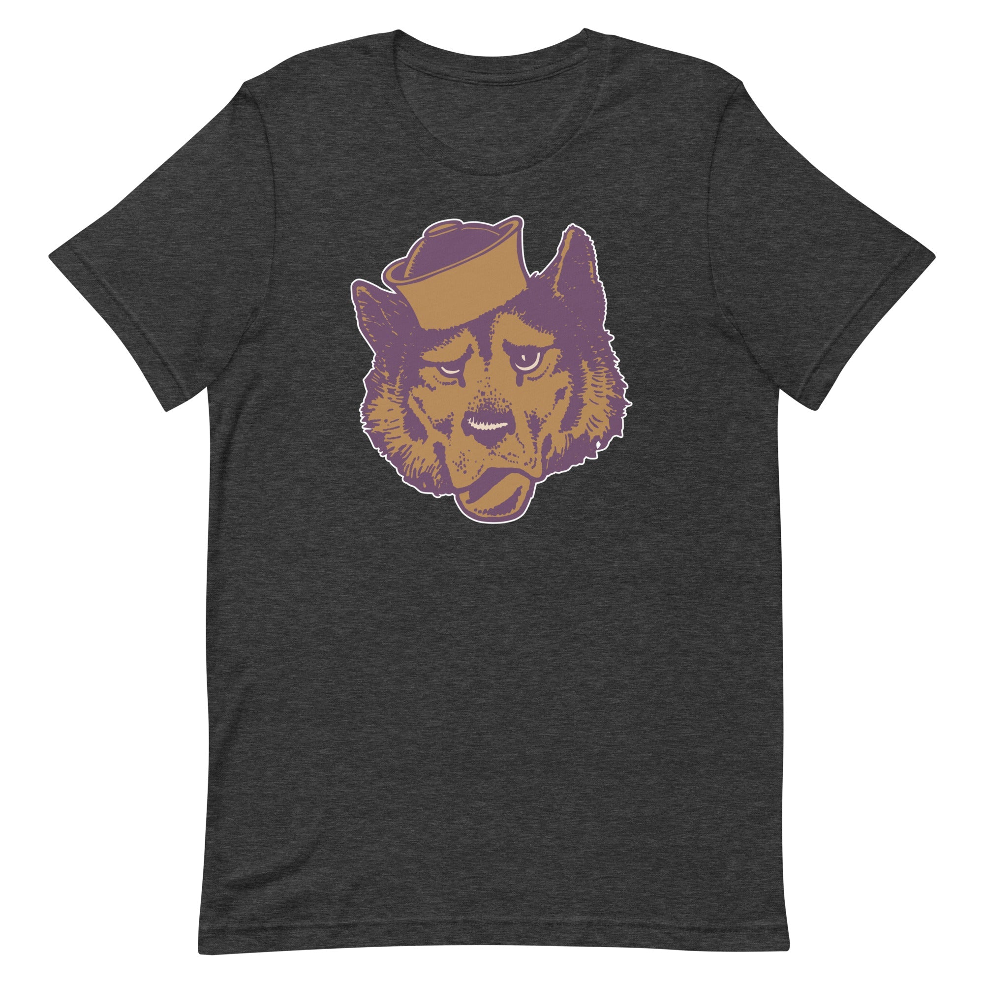 Vintage Washington Huskies Artwork - Heather T Shirts Shirt - rivalryweek