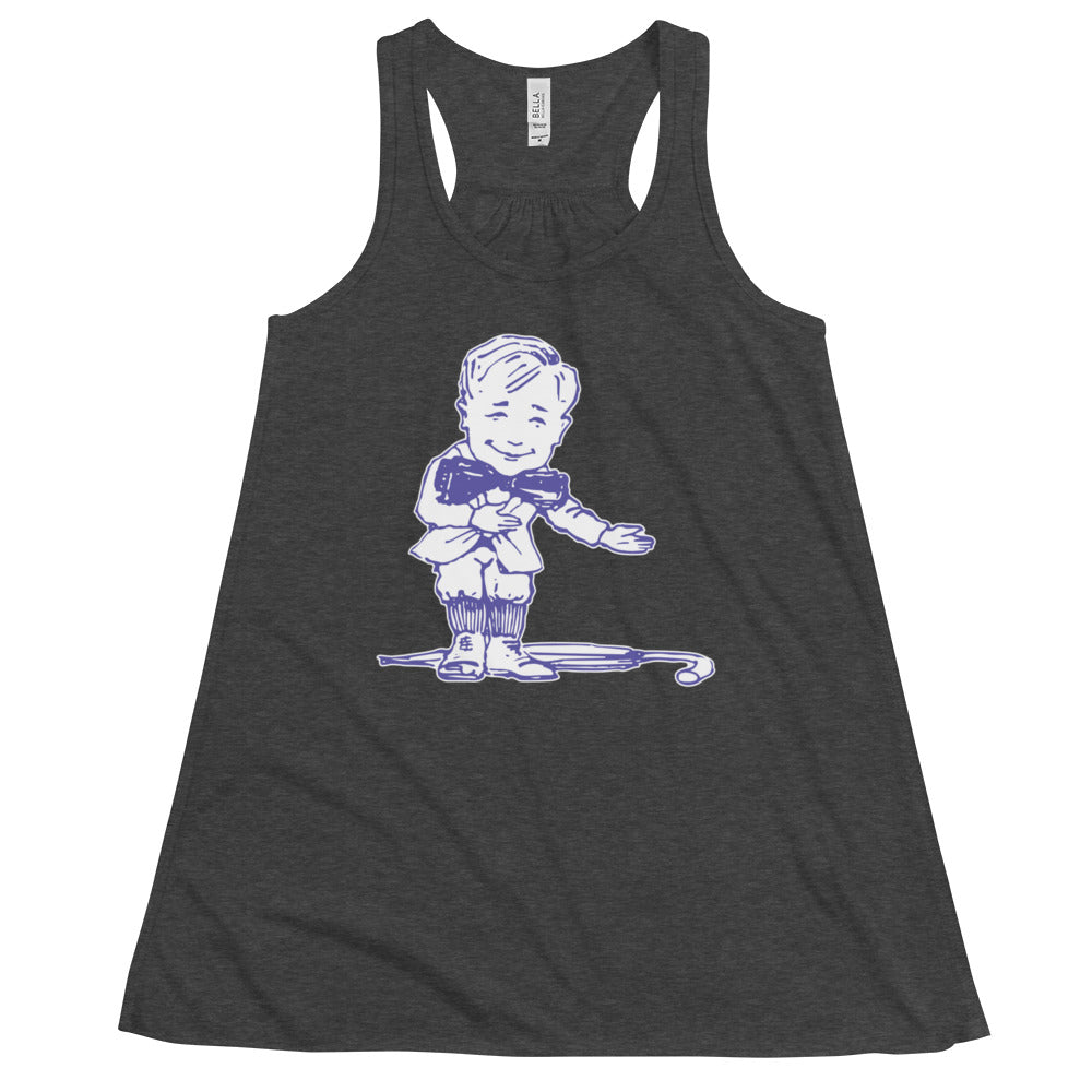 Vintage Washington Women's Flowy Tank Top - 1919 Sun Dodger Mascot Art W Tank Top - rivalryweek