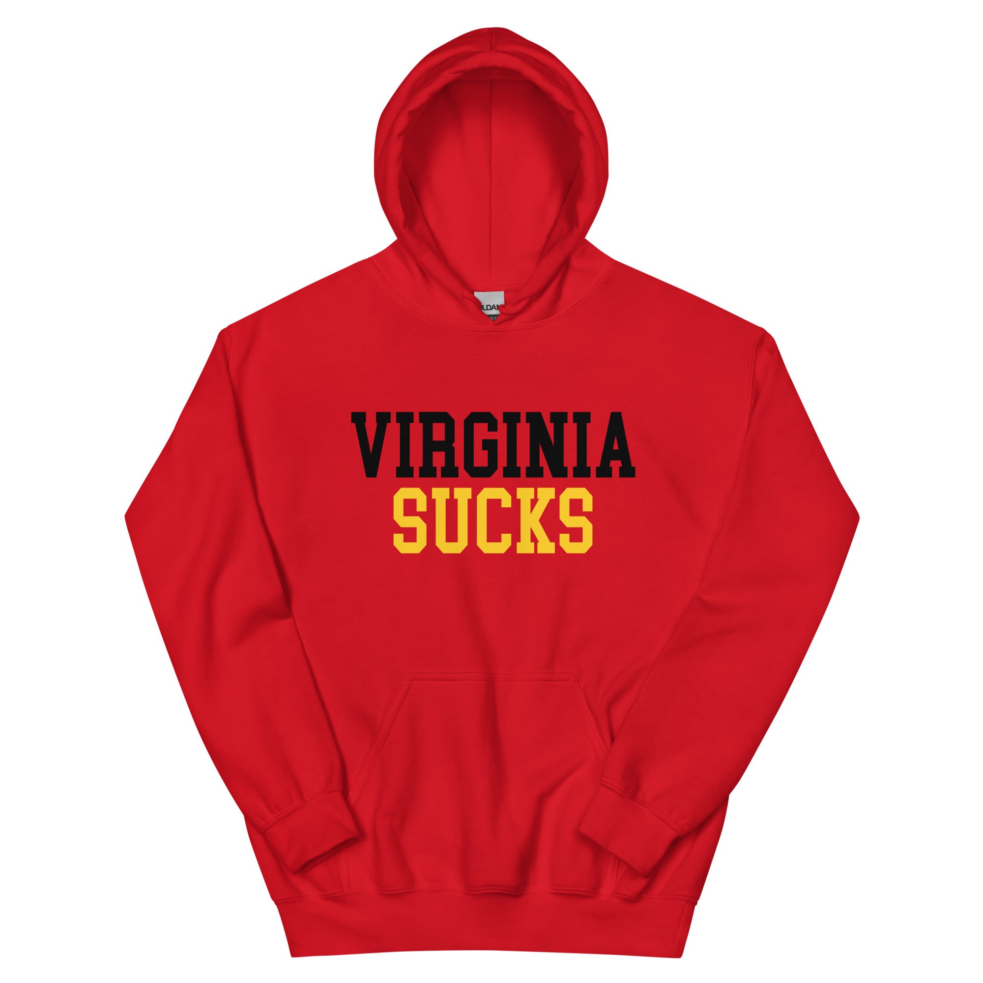 Virginia Sucks Maryland Rivalry Hoodie Red Sweatshirt - rivalryweek