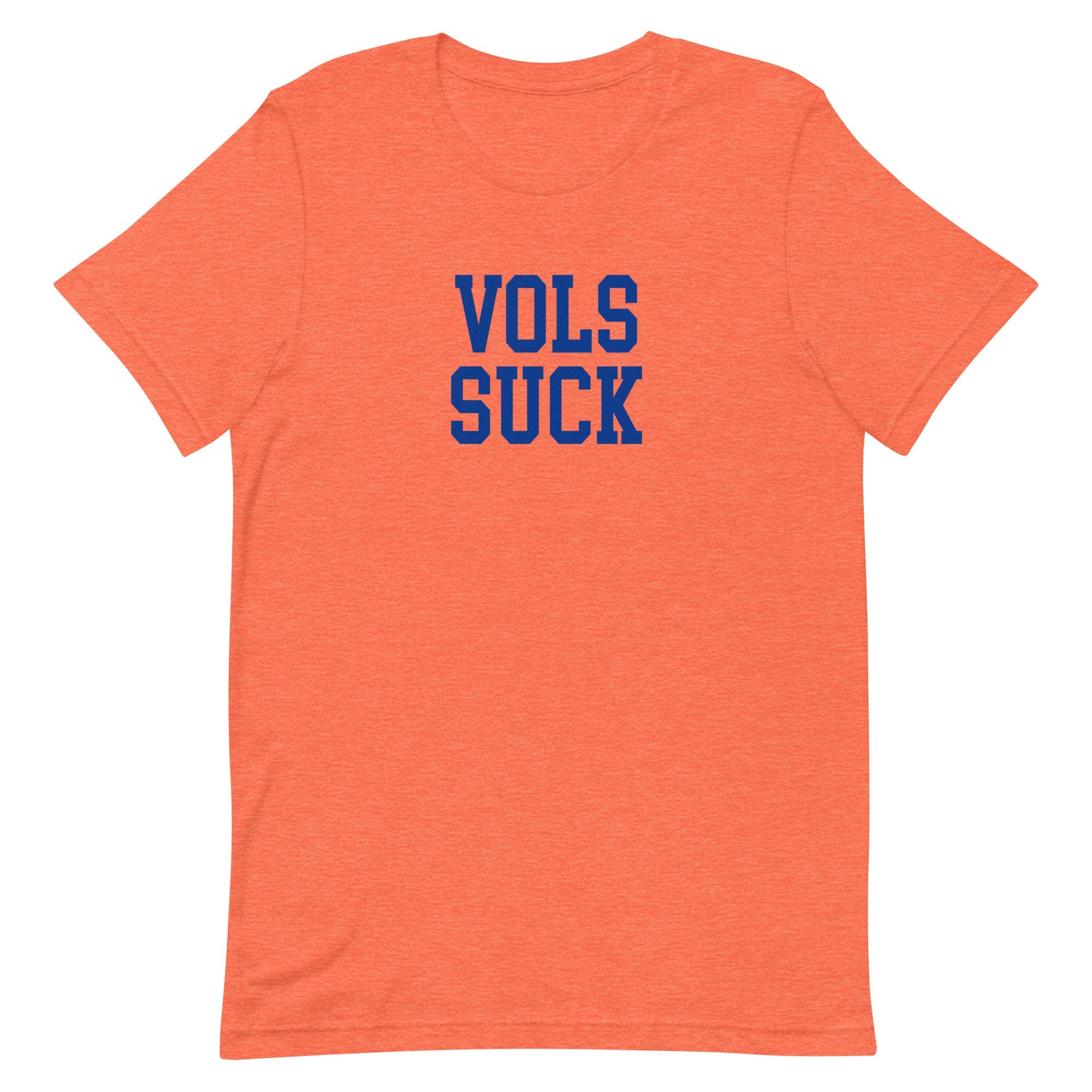 Vols Suck Florida Rivalry T Shirt Heather Orange Shirt - rivalryweek